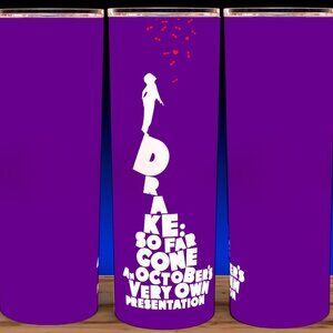Drake So Far Gone Purple Music Cup Mug Tumbler 20oz